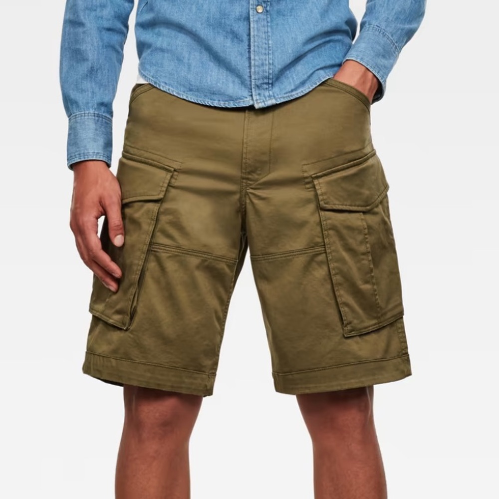 G-STAR RAW LOOSE 1/2-LENGTH CARGO SHORTS SIZE 31